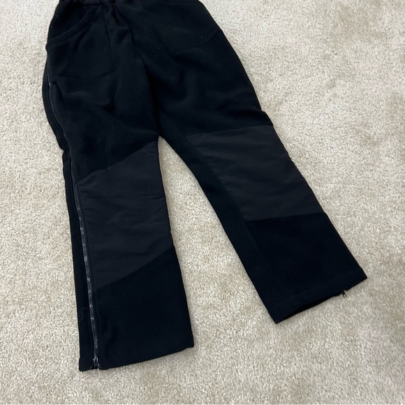 Cold Weather Synthetic Fleece Polyester Men Black Medium Full Zip Pants Outdoor, - Picture 3 of 12